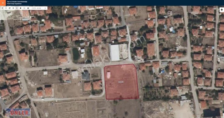 Namık Kemal Mahallesi Ada Şeklinde 4365 Metrekare Tek Tapulu Arsamız