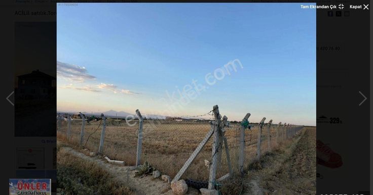 Toros Mahallesinde 5300 Metrekare Cazip Fiyata Arsamız Satılıktır.