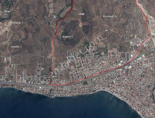 Edremit Kızılkeçili Tek Tapu- Denize 2 Km - Yola Cephe Zeytinlik