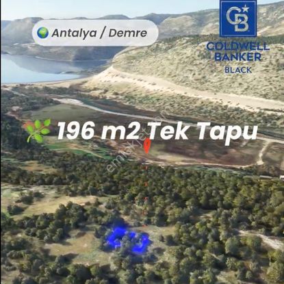 Cb Black'tan Antalya Demre Büyük Kum Da Yatırımlık Arsa