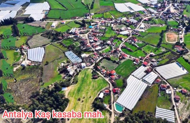 Kaş Kasaba Da 1500 M² İmarlı Toplamda 6245 M² Çok Değerli Arsa