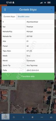 3 Kat İmarlı Yerleşim Yerinde Fırsat Arsa