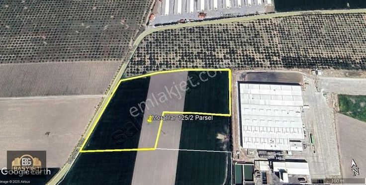 Moralılar Mh. Beyoba Yolu Üzeri 36500 M² Satılık Tarla