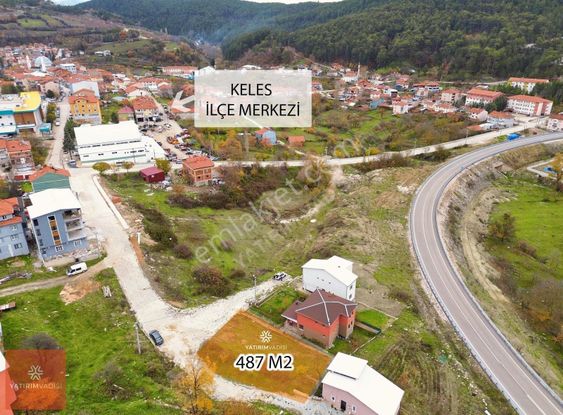 Bursa Keles Merkezde 3 Kat İmarlı 487 M2 Fırsat Arsa