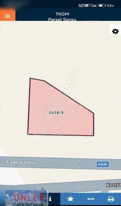 Konya Yoluna Cepheli 2000 Metrekare Ticari Arsa 3 Yola Cepheli