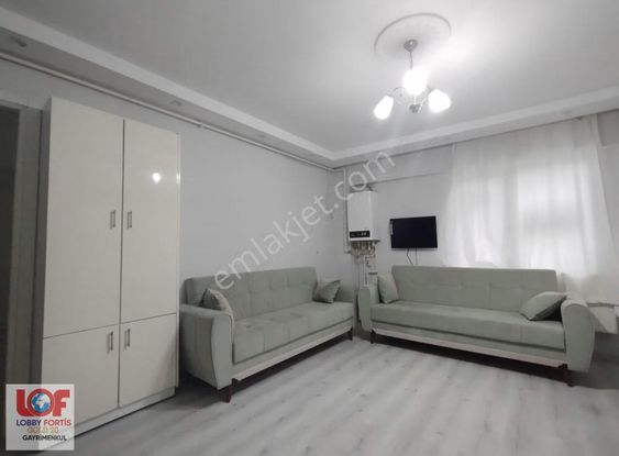 Lobby Fortis'ten Fesleğen'de 1+1 Kiralık 50m2 Apart