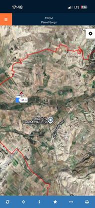 Şabanözü Köyü 33 Dönüm Asfalta 100m Tarla