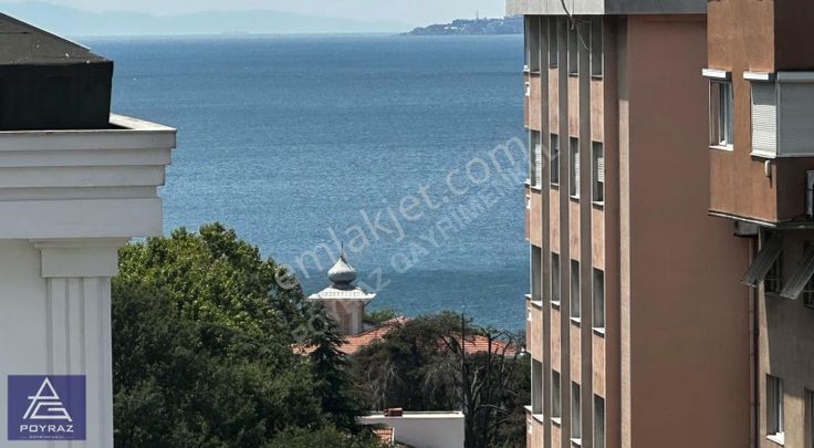 Poyraz'dan Caddebostan Sahilde Katta Tek Deniz Manzaralı 3+1
