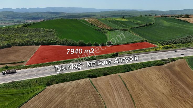 İnecik Mahallesi Çanakkale Yoluna Sıfır 8 Dönüm Tarım Arazisi