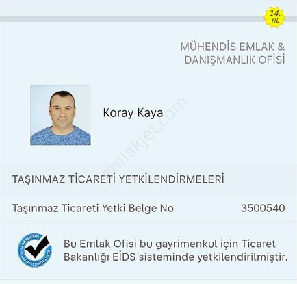 Mühendis Emlak'ta Karabağlar Barış Mah. 113 M2 Köşe Arsa Satılık