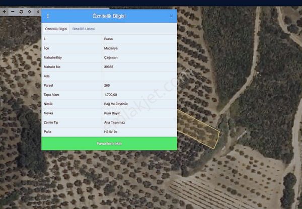 Rw Land Gayrimenkul Çağrışan 1/1000lik Planda Villa İmarlı Arazi