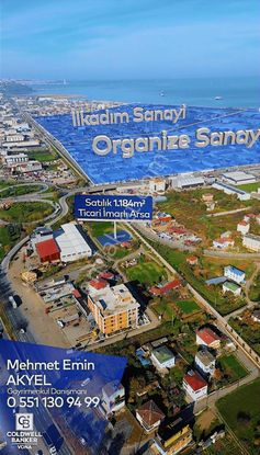 1.184 M² Ticari İmarlı 4 Kat İş Merkezi Potansiyelli Arsa