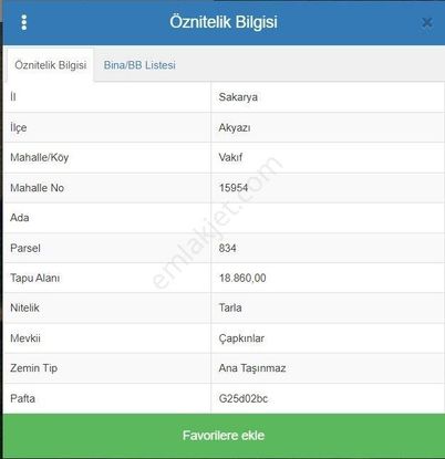 Yılmaz Mega'dan Vakıf Mahallesinde İmar Sınırında Satılık Tarla