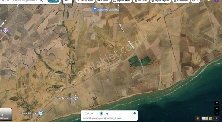 Gelibolu Bolayır'da İmarlı Ve Müstakil Satılık Arsa