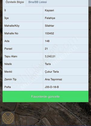 Felahiye Silahtarda 3.240 M² Verimli Tarla Altyapı Hazır