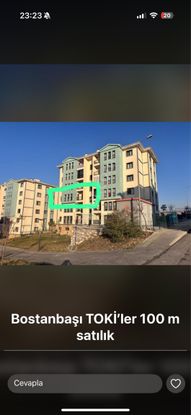 Şok Şok Şok Bostanbaşı Toki’de İkinci Ara Kat 2 + 1 Acil Satılık Daire