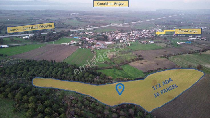 Özbek Köyü'nde İmar Sınırında Tarla