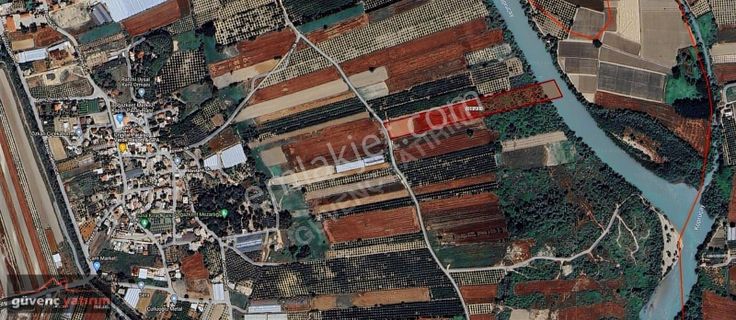 Boğazkent'te Asfalt Yola Cephe Irmağa Sıfır Fırsat