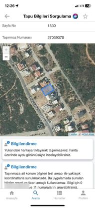 Seferihisar Sığacık'ta Deniz Manzaralı Arsa