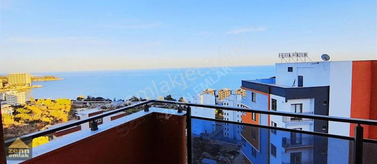 Erdemli Ayaşta Full Deniz Manzaralı, Ferah 1+1 Daire Satılık!