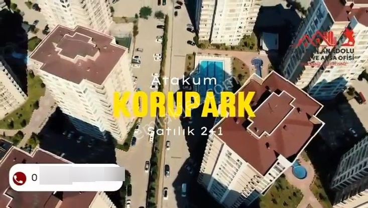 Samsun Atakum Korupark Sitesi Deniz Manzaralı Kiralık 2+1 Daire