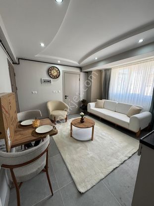 Özmecaz'dan Zeytinköy'de 1+1 55m2 Arakat Full Eşyalı Lüks Apart