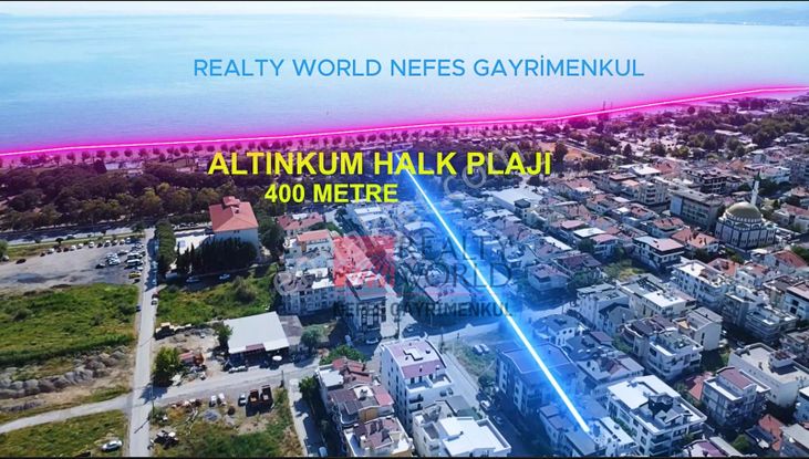 Rw Nefes'ten Altınkum'da Kapalı Teraslı Dubleks Daire