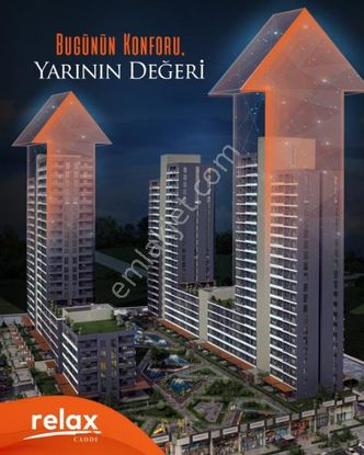 Akprime'dan Relax Cadde De Kullanışlı Köşe Daire Güney Cephe 1+1