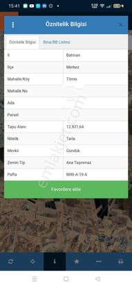 Evbul'dan Yeni Hastaneye Yakın Kız Yurdu Arkası İmara Yakın
