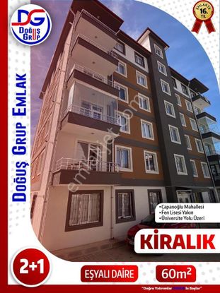 Doğuştan Üniversite Yolu Üzeri 2+1 Eşyalı Kiralık Daire