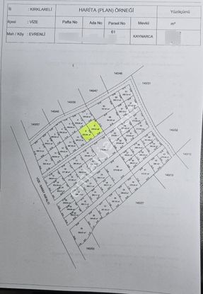 Çakıllı Evrenli Asfal Üzeri Yeni Sanayi Hattı Üzerinde Satılık Parseller