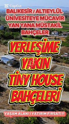 Balcity- Balıkesir Altıeylül Atköy’de 3 Adet Yan Yana Manzaralı Fırsat Tarlalar !