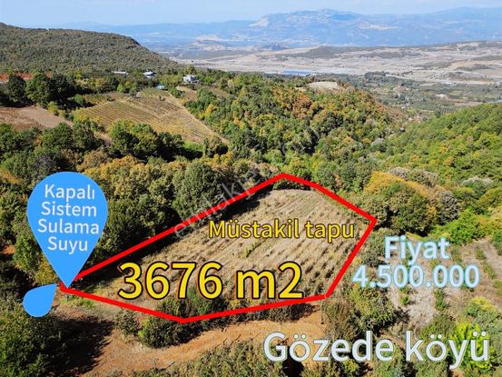 Acil Gözede Köyü 3676 M² Kullanım Alanı 4200 M2 Yerleşime Yakın