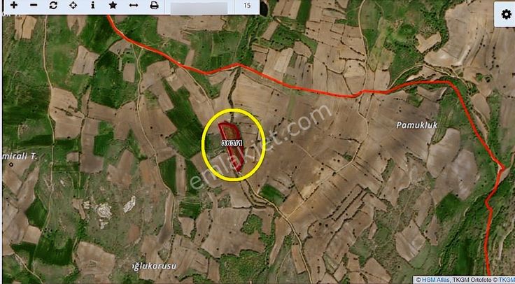 Kırklareli Merkez Üsküp Gündoğdu'da Atadan Miras Vasfı Tarla