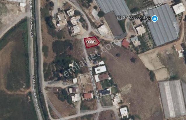 Serik, Yukarıkocayatak'ta, Satılık 372m2 İmarlı Arsa