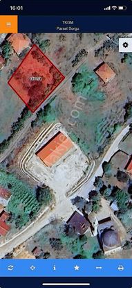 Bursa İznik Hacıosman'da Konut İmar Ruhsatı Alınmış İmarlı Arsa