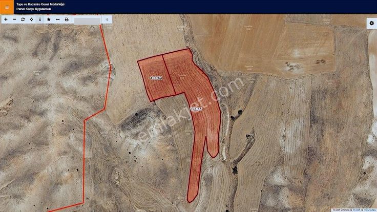 Başkan Emlaktan Satılık Mihalıççık Güce Köyünde 12.229 M2 Tarla