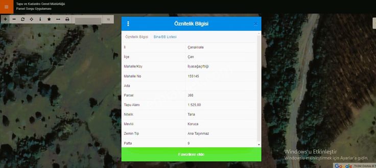 Dialog Prestij Çanakkale Çan İlyasağaçiftliği Mh. 1.525 M2 Tarla