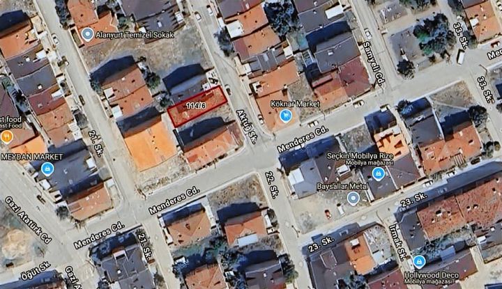 Ulucan'dan İnegöl Alanyurt Mahallesinde Satılık Arsa