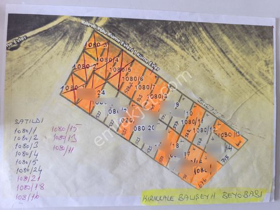 Kırıkkale Balışeyh Beyobasında İmarlı Arsalar