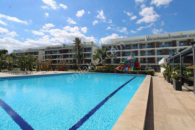 İskele Long Beach Courtyard'da Eşyalı Daire | Tekce