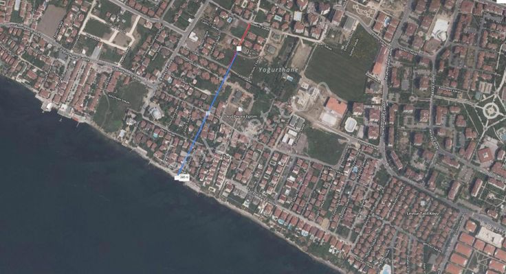 Güzelce De 412m2 İmarlı Arsa A101 Yakın Denize 361m /e-5 1,34km