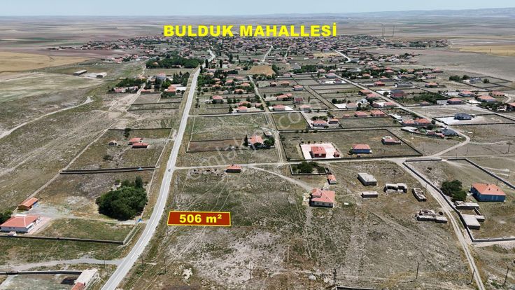 Konya / Cihanbeyli / Bulduk Mahallesinde 506 M² Müstakil Tapulu Konut İmarlı Arsa
