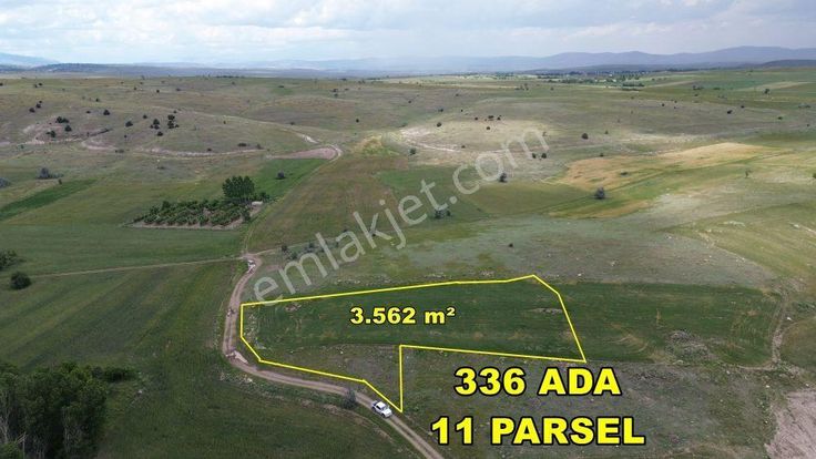 Akören / Tülce'de 3.562 M² Resmi Yola Cephe Tarla