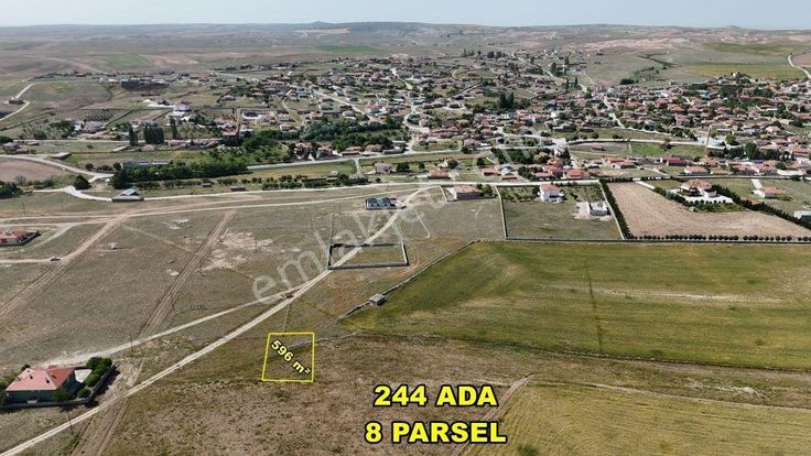 Konya / Cihanbeyli'de 596 M² Konut İmarlı Arsa