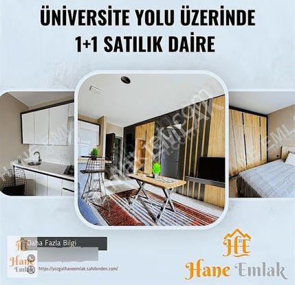 Hane Emlak'tan 1+1 Sıfır Yapı Satılık Daire