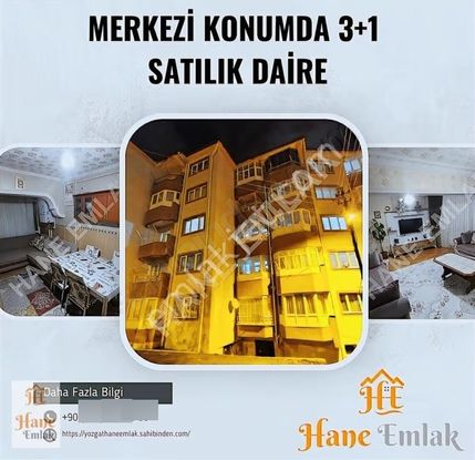 Hane Emlak'tan Şehir Merkezinde Satılık Daire