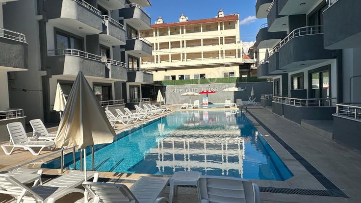 Side'de Kiralık Eşyalı 1+0 Stüdyo Daire