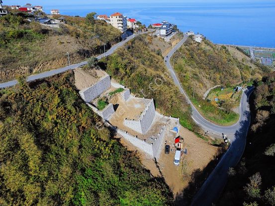 Trabzon Akyazıda Deniz Manzaralı Arsa