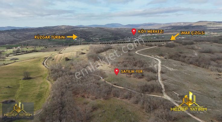 Koruköyde Çiftlik Ruhsatlı 5 Dönüm Satılık Arazi